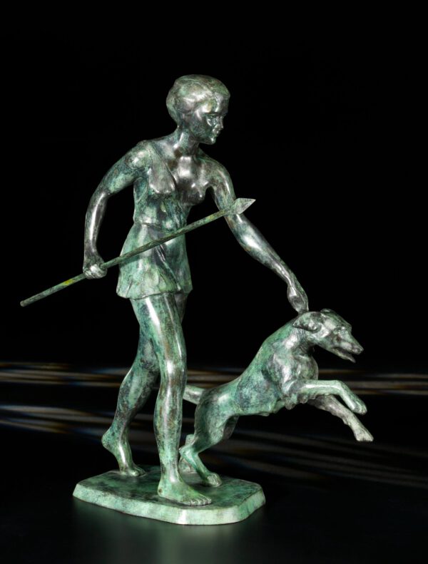 Diana mit Hund